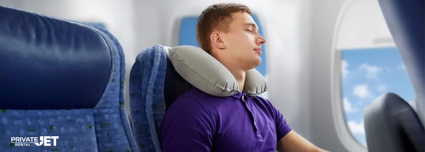 Blow up Airplane Pillow