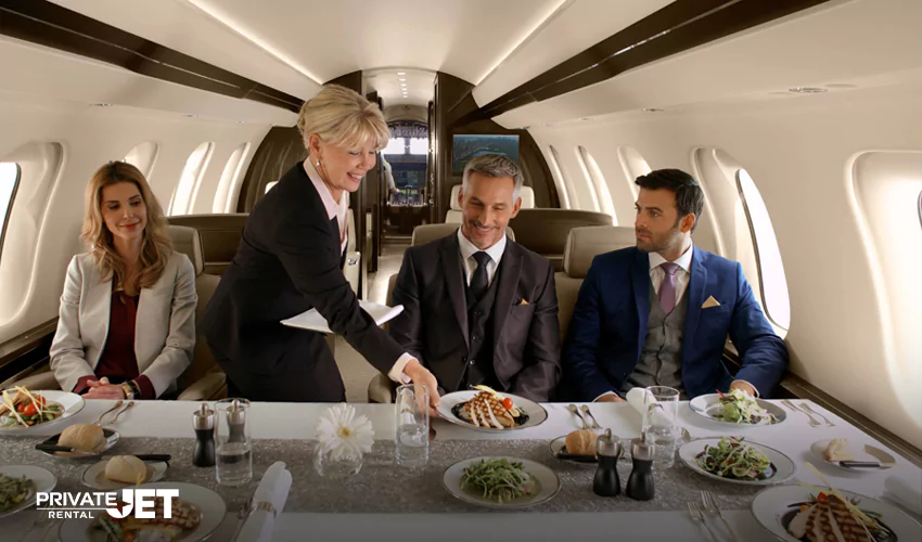 Avoid Carrying Food with Strong Smell Private Jet