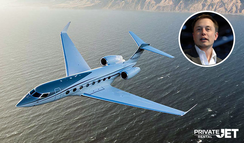 Elon Musk's Billionaire Private Jet