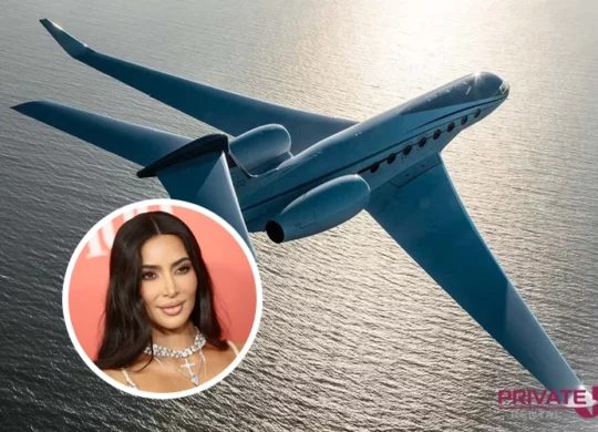 Kim Kardashian Private Jet