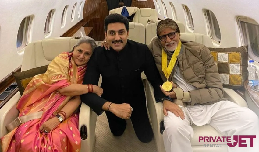 Amitabh Bachan private jet