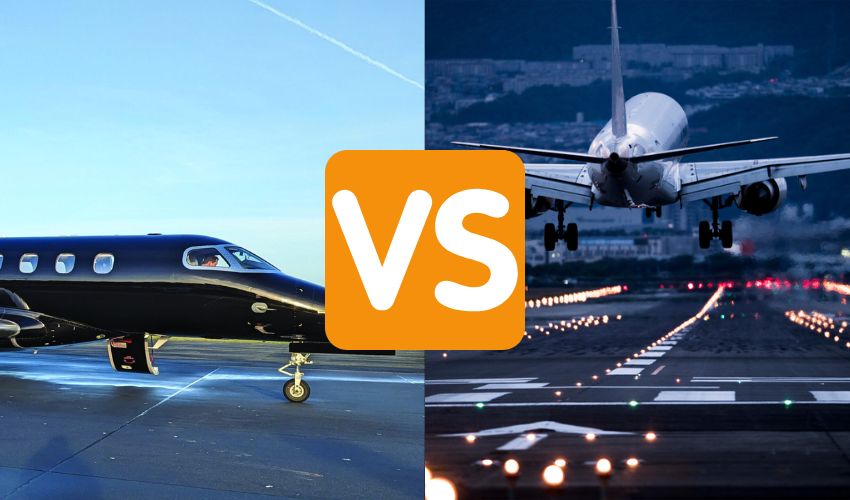 How Much Fuel Does a Private Jet Use. Private Jets Vs. Commercial Airlines Fuel Consumption