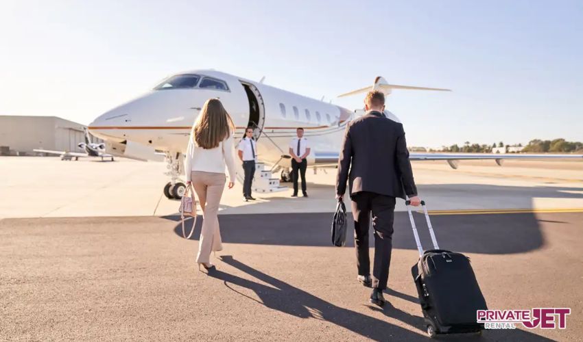 Is a Boarding Pass Required to Board a Private Jet and what are the steps to board the private jet