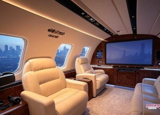 Luxury Entertainment Options in Private Jets