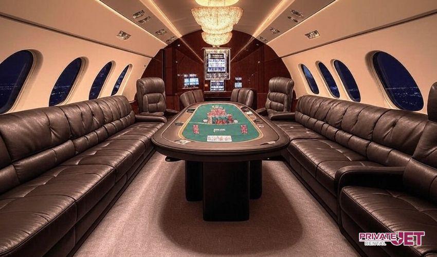 The Rise of Casino Entertainment on Private Jet